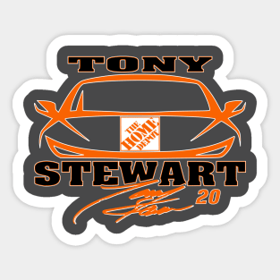 #20 Stewart Fan Car Sticker